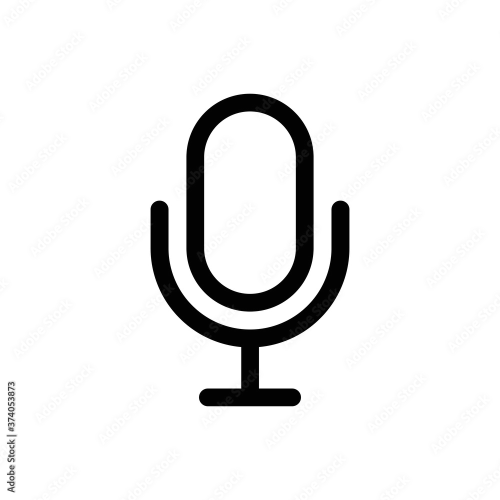 Microphone vector icon, Web design icon. Voice vector icon, Record. Microphone - recording Studio Symbol. Retro microphone icon. Microphone vector icon, Web design icon. Voice vector icon, Record. Microphone - recording Studio Symbol. Retro microphone icon.