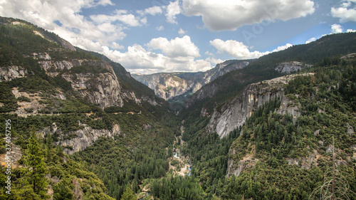 Yosemite National Park Panoramic landscape