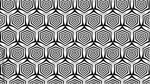 Pattern design illustration textile design backdrop vector black and white pattern tile design 