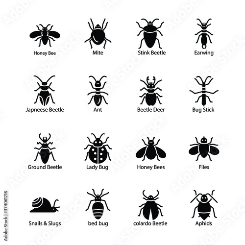 Garden Bugs Icon © Prosymbols