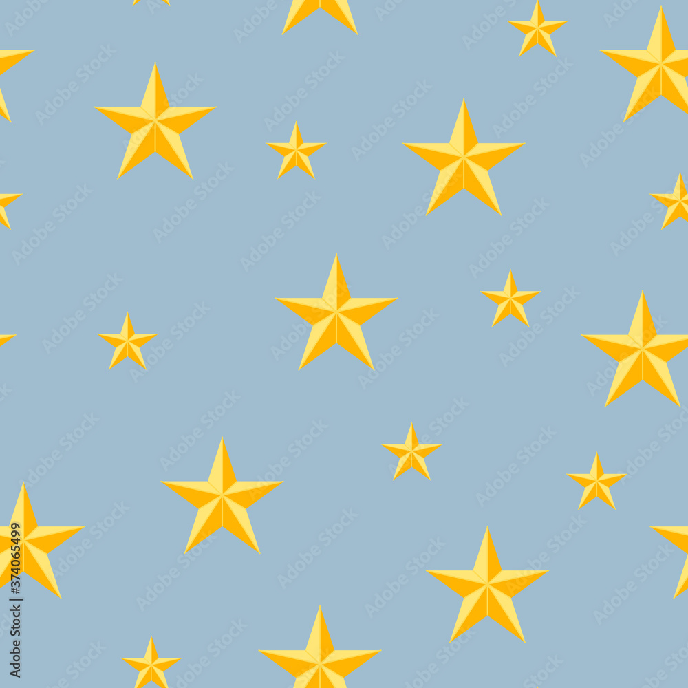 simple stars pattern background vector illustration cartoon flat design
