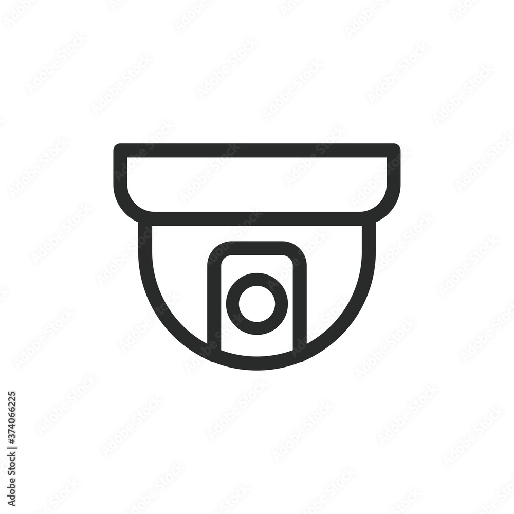 cctv, surveillance camera icon vector 
design illustration