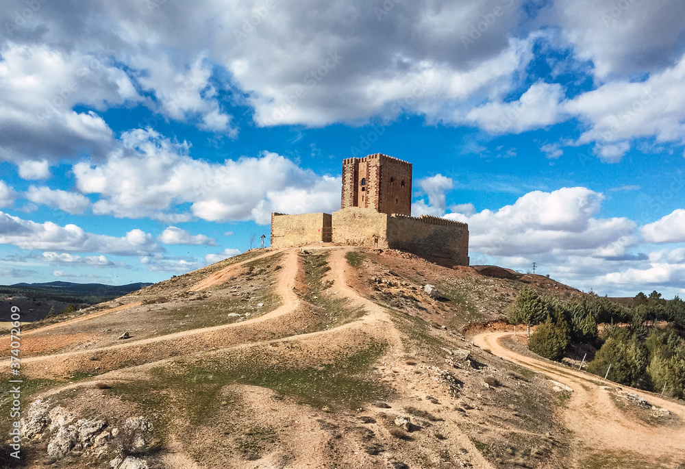 Torreón en el castillo de Molina de Aragón