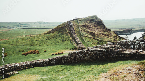 Muro de Adriano en Escocia photo