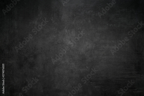 Close Up of Black Slate Texture Background - Stone - Grunge Texture