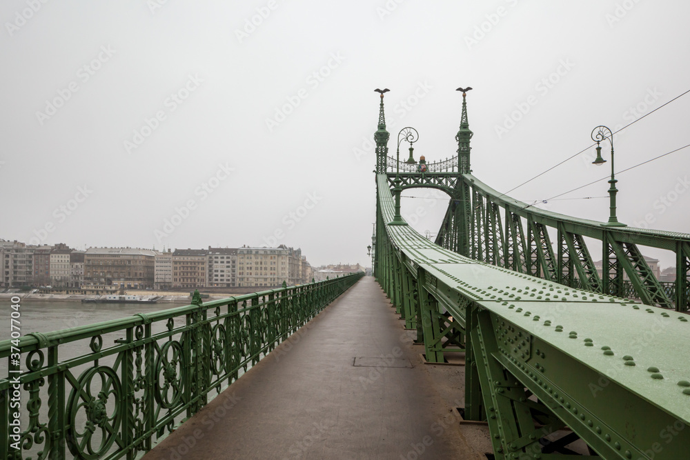 Liberty Bridge over the Danube in Budapest