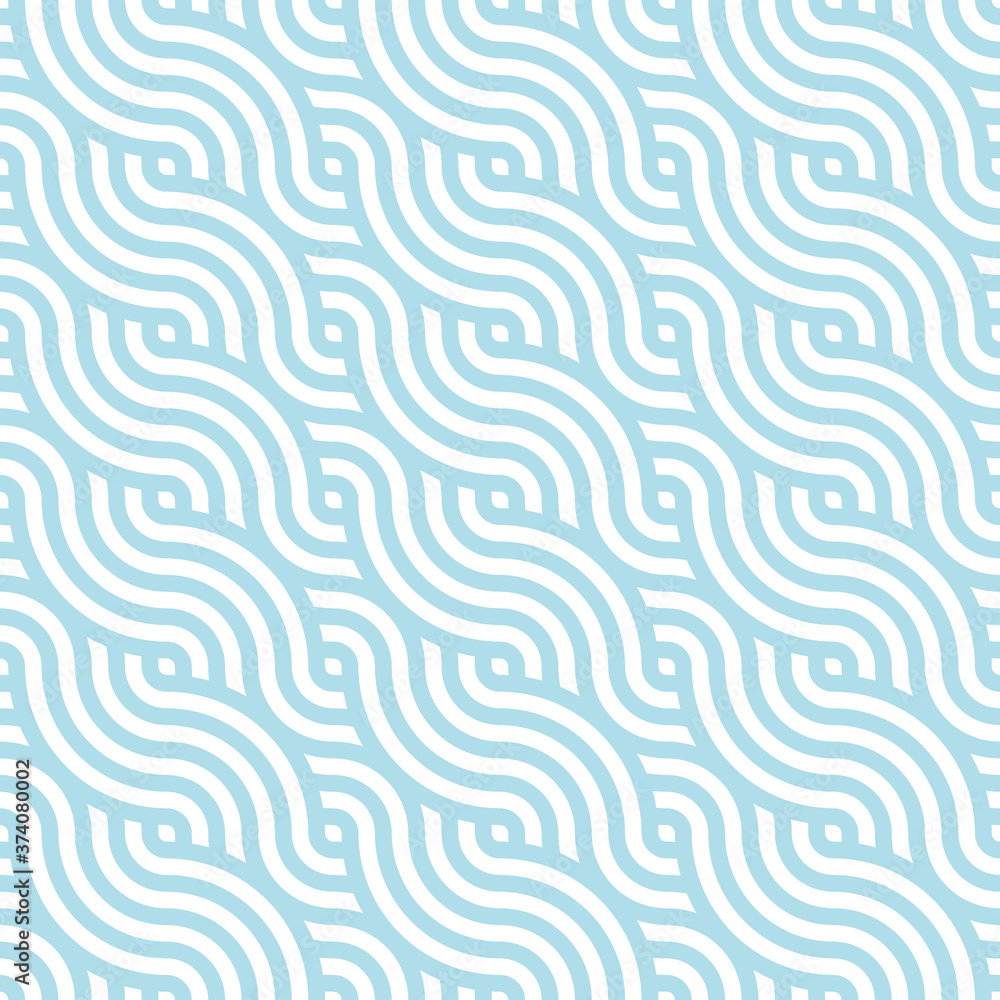 Blue ocean wave Background pattern seamless tiles. Use for design. Blue ocean wave Background pattern seamless tiles. Use for design.