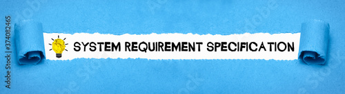 System Requirement Specification photo