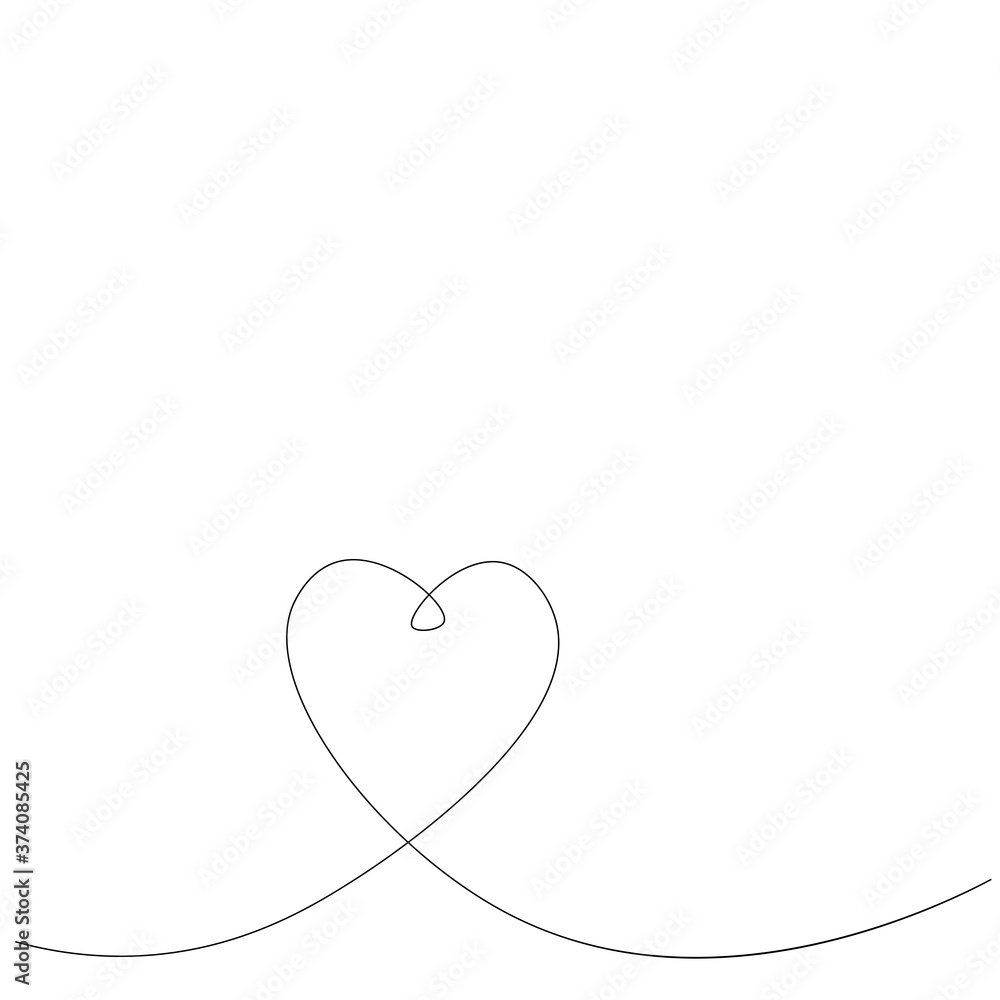 Happy valentines day card design vector illustration
