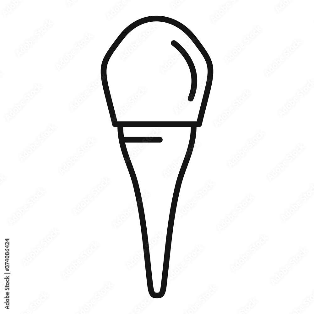 Tooth icon. Outline tooth vector icon for web design isolated on white background Tooth icon. Outline tooth vector icon for web design isolated on white background