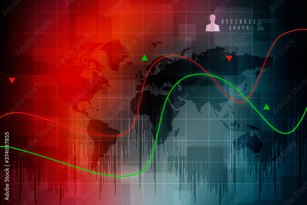 2d rendering Stock market online business concept. business Graph
2d rendering Stock market online business concept. business Graph