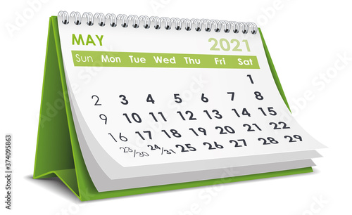 May 2021 Calendar
