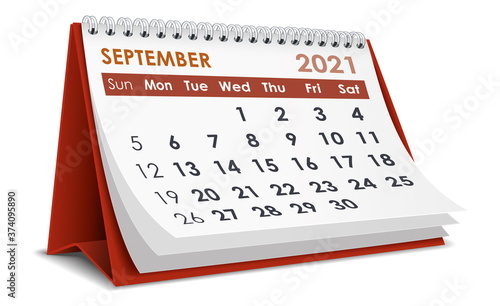 September 2021 Calendar