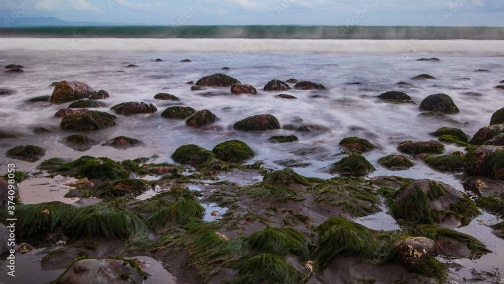 Obraz premium beach at sunset