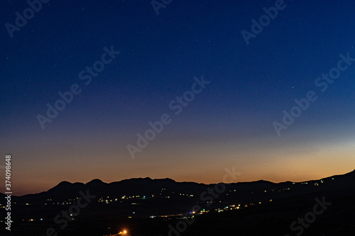 The Djebel Zaghouan and Neowise - Tunisia