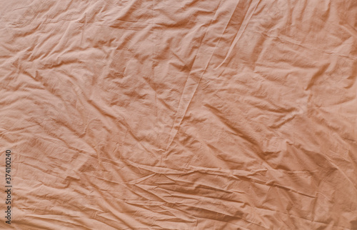 Wallpaper Mural Clean sheet on bed, top view Torontodigital.ca