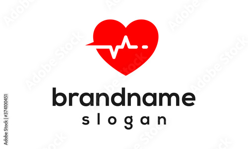 Health logo design vector