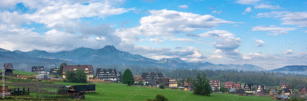 Panorama Tatr z Murzasichla