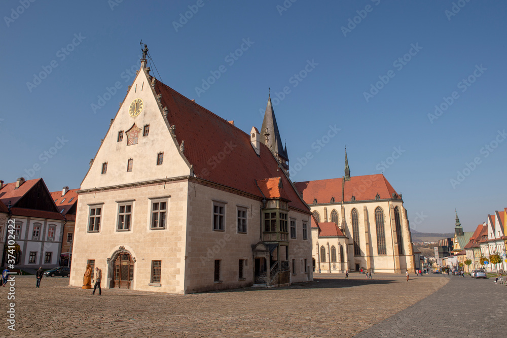 Gothic-Renaissance town hall in Bardejov