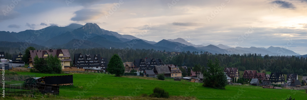 Panorama Tatr z Murzasichla