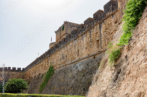 Castle of Niebla, typical town in southern Spain, in the province of Huelva. Andalusia