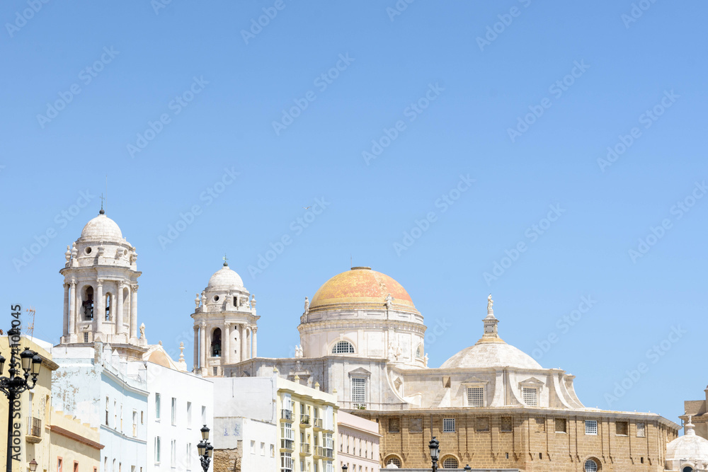 Cadiz, a beautiful city in southern Spain on the Andalusian coast.