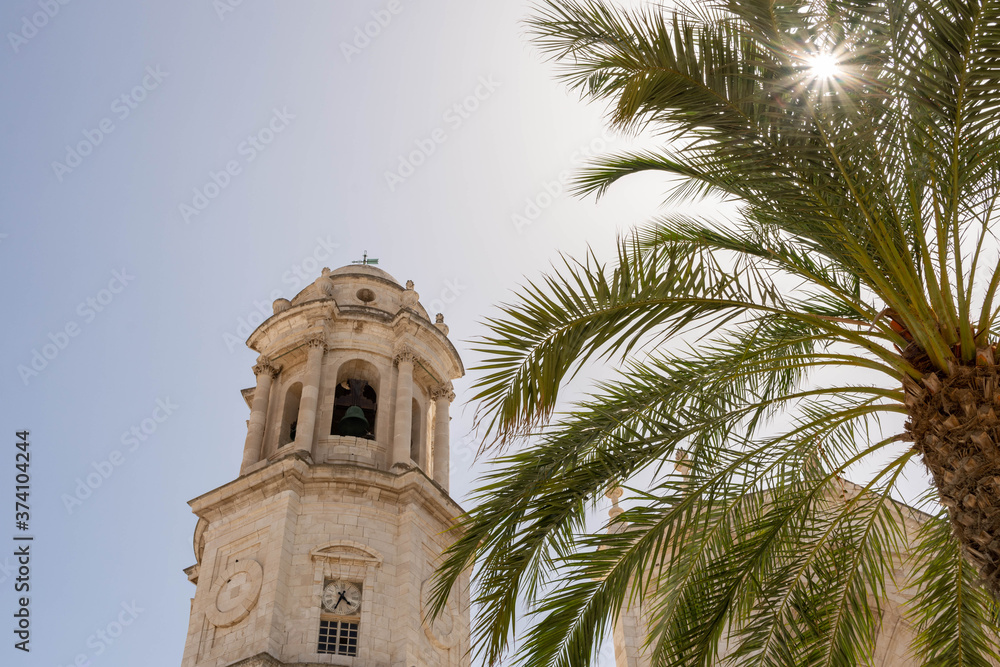 Cadiz, a beautiful city in southern Spain on the Andalusian coast.