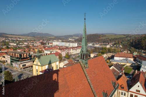 contemporary urban landscape of Bardejov