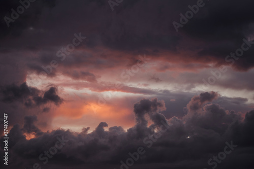 sunset clouds
