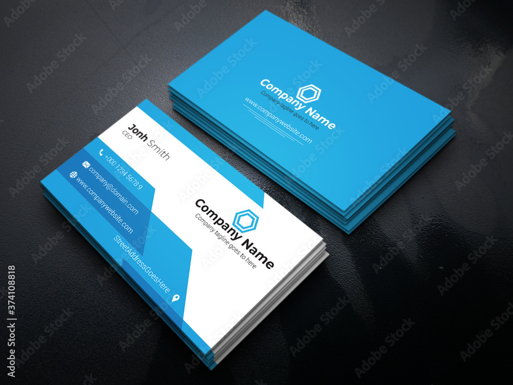 Business Card in a Simple gorgeous design Business Card in a Simple gorgeous design