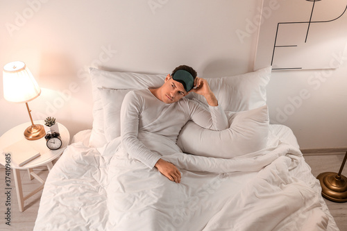 Young man suffering from in...