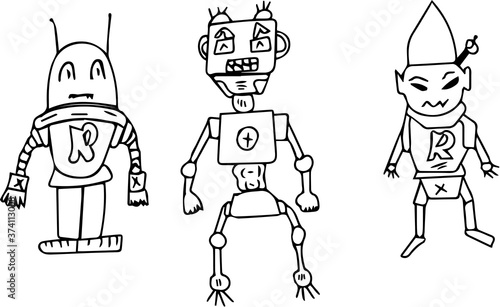 Wallpaper Mural Robots Torontodigital.ca