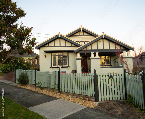 Photography Suburban federation house in Sydney NSW Australia