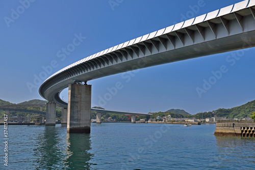 牛深ハイヤ大橋 © Kinapi