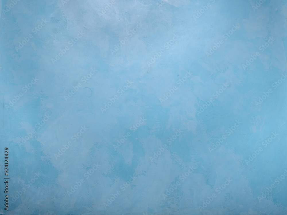 Obraz premium Light blue background empty with concrete texture