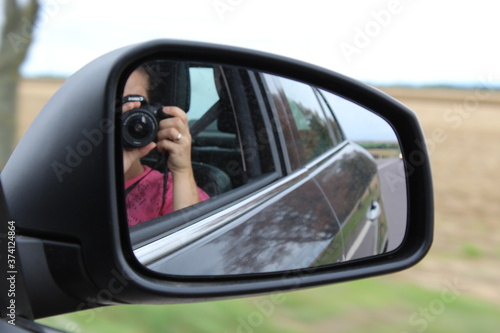 woman driving a car © zuzafoto