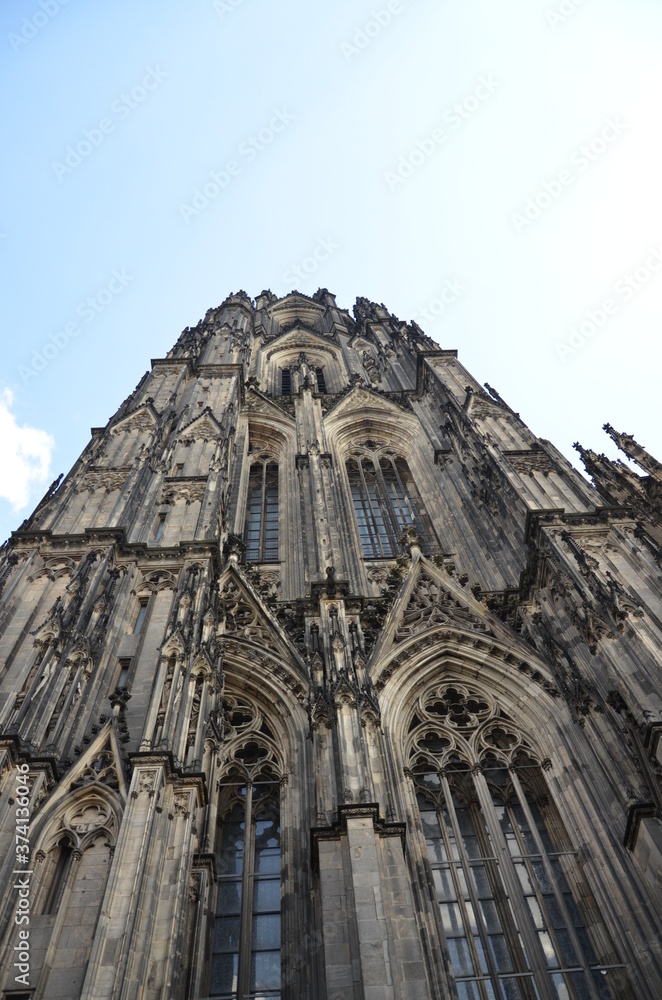 Fototapeta premium Cologne Cathedral. World Heritage - a Roman Catholic Gothic cathedral in Cologne