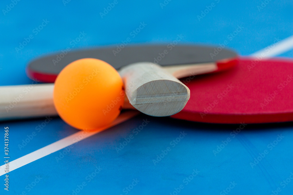 tennis de table sport loisir bleu rouge tennis de table sport loisir bleu rouge