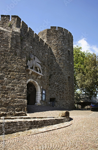 View of Gorizia castle. Italy