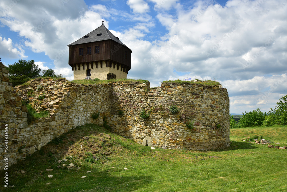 Castle ruin Hartenstejn