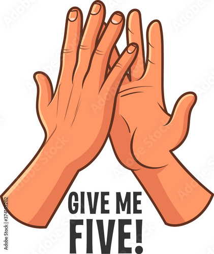 Give me five Hands icon