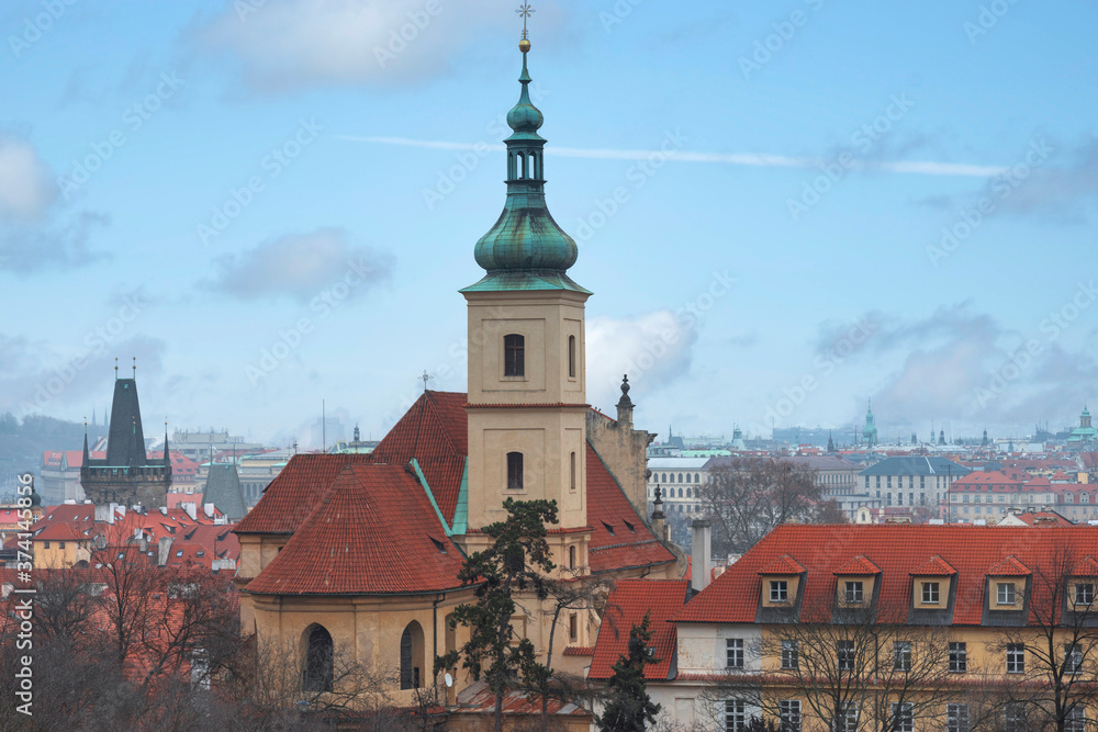 Obraz premium Prague under sunlight.