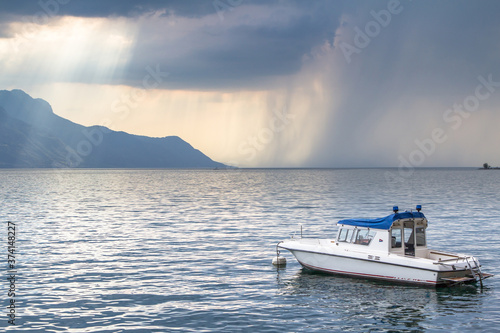 Geneva lake panorama, Switzerland