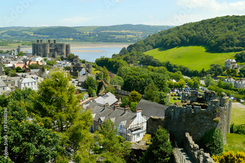 Conwy Castle in North Wales