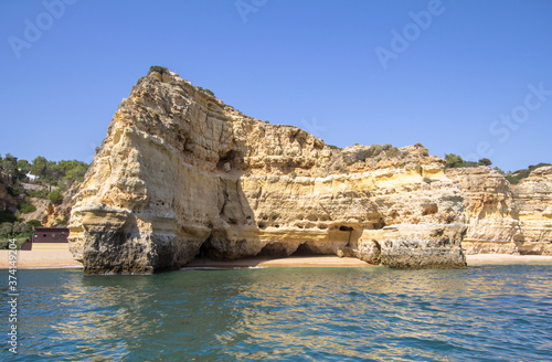 Praia Marinha in Portimao, Algarve, Portugal