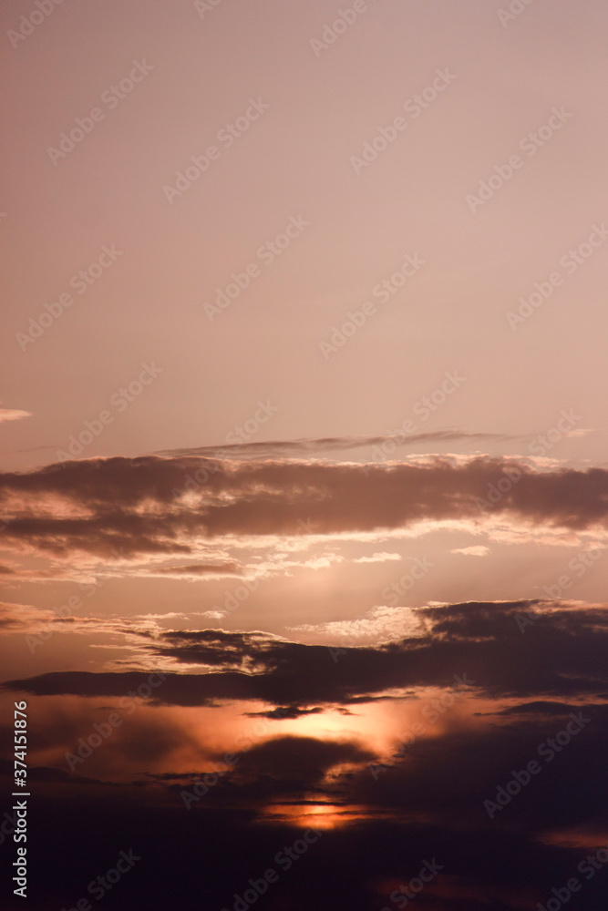 Fototapeta premium Sunset view 