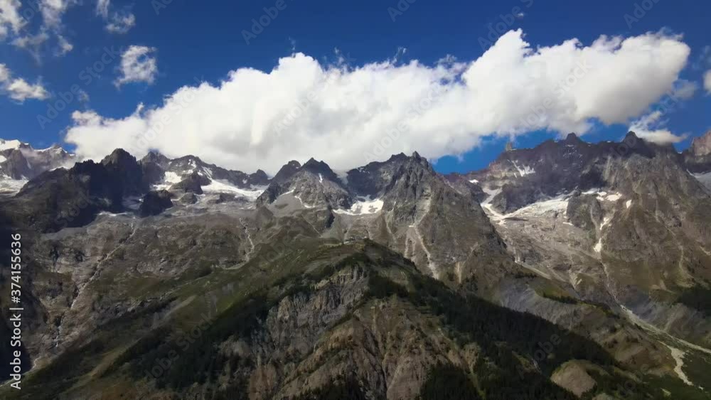 Hyperlapse del ghiacciaio del Monte Bianco - Curmayeur Hyperlapse del ghiacciaio del Monte Bianco - Curmayeur