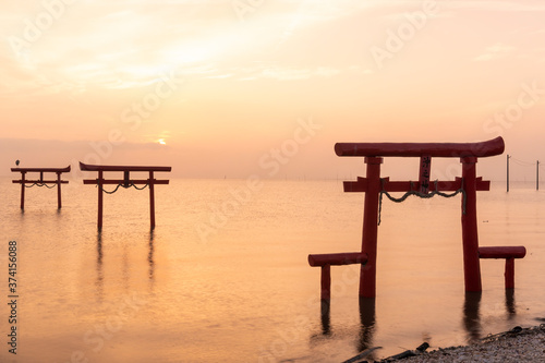 佐賀県太良町　海中鳥居