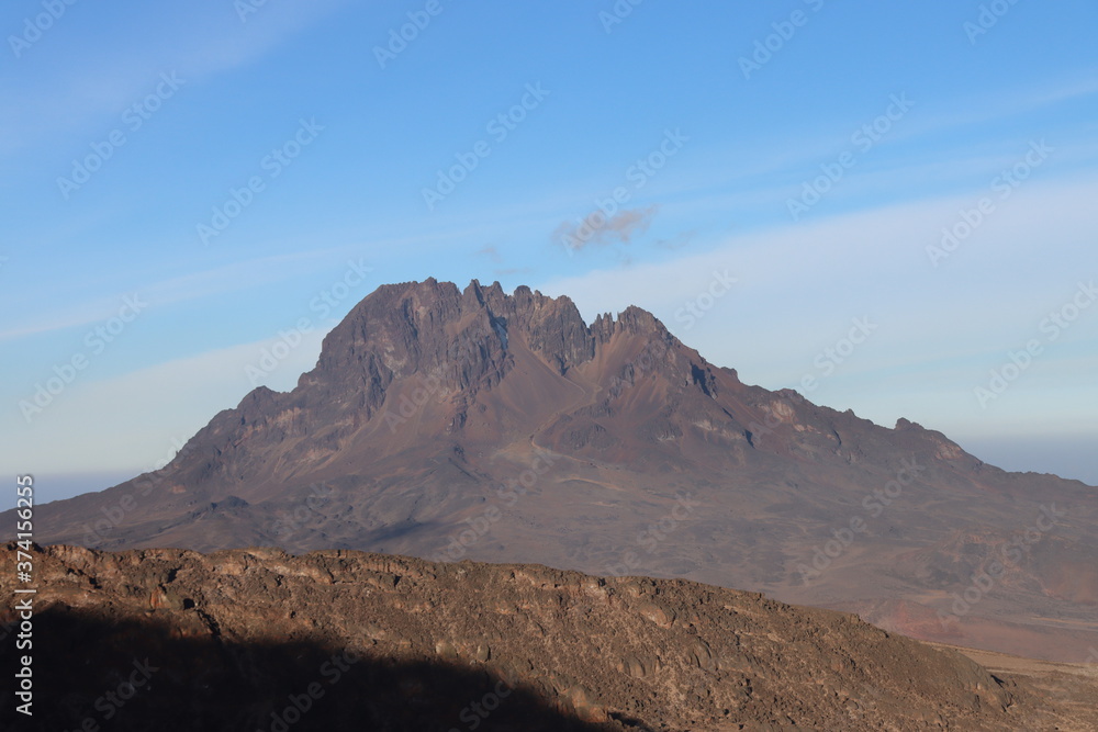Fototapeta premium Mawenzi Peak 