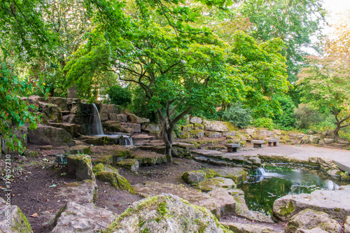 Clifton Park Rock Garden, Rotherham, South Yorkshire, England photo